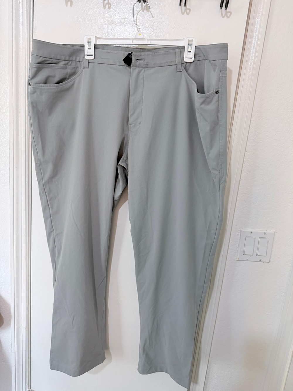 lululemon athletica Light Gray Men's Chino-Style Pants